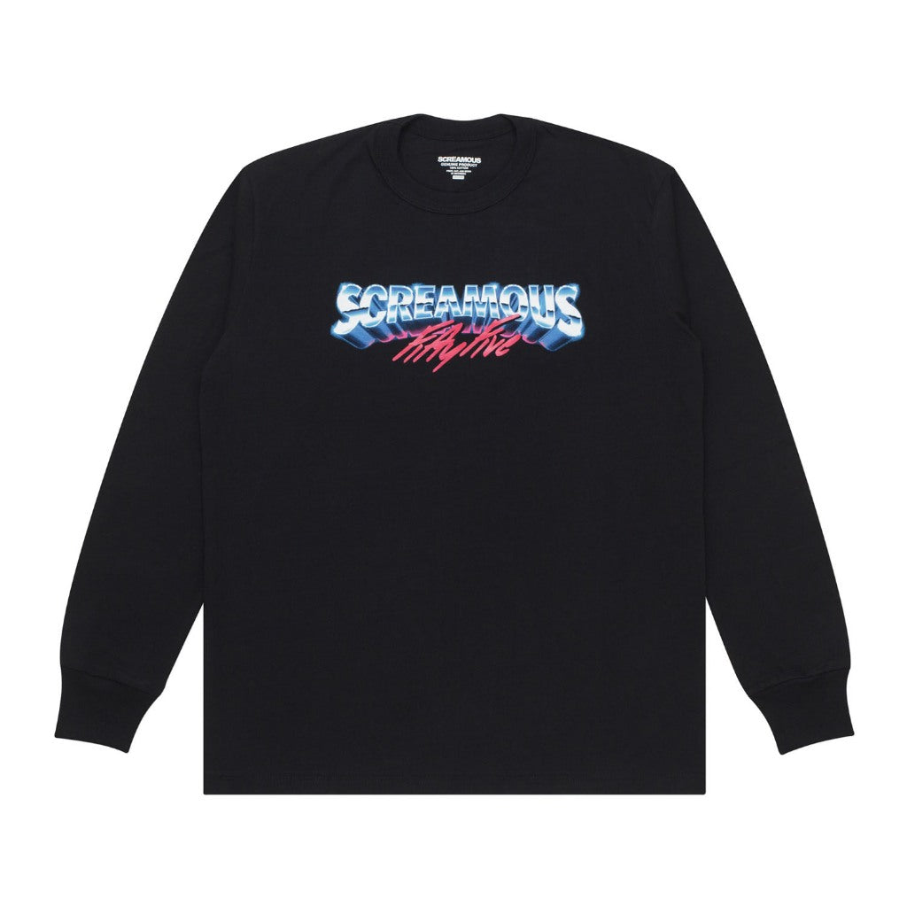 T-Shirt Longsleeves VORTE BLACK