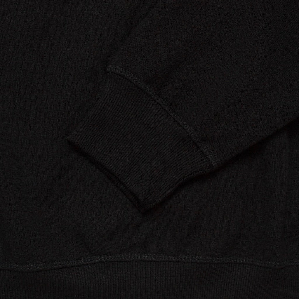 Crewneck OVERSIZED TYPEFORM and COLLECTIVE SHAPES LIGHTNING BLACK