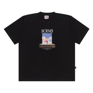T-Shirt BOXY FIT 16s FIFTY FIVE and BEYOND ENTRANCE BLACK