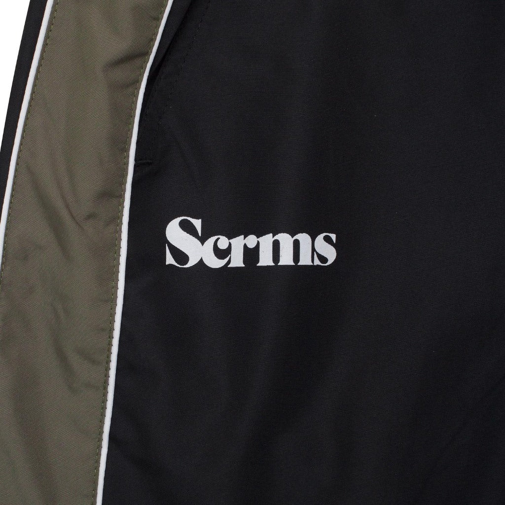 Track Pants Parachute DHOME BLACK OLIVE Loose Fit