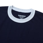 Load image into Gallery viewer, T-Shirt RINGER ZETH NAVY BLUE
