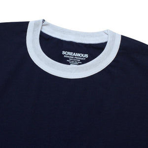 T-Shirt RINGER ZETH NAVY BLUE