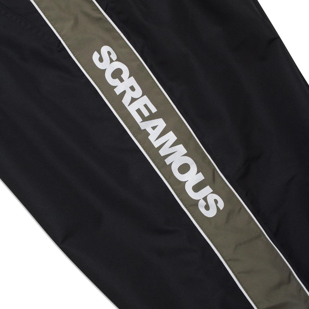 Track Pants Parachute THIMO BLACK OLIVE Loose Fit