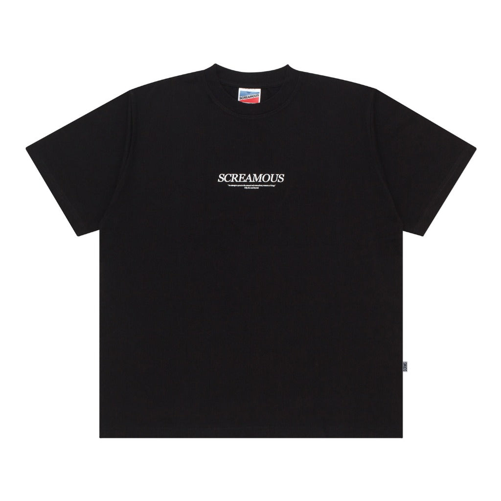 T-Shirt BOXY FIT 16s FIFTY FIVE and BEYOND ESCALATE BLACK