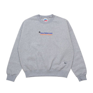 Crewneck OVERSIZED TYPEFORM and COLLECTIVE SHAPES NEW NOISE MISTY