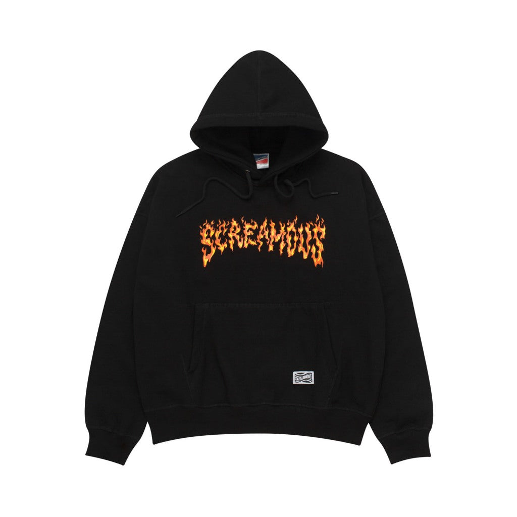 Pullover Hoodie Oversize VARM BLACK