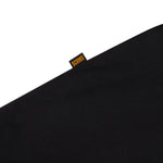 Load image into Gallery viewer, Shortsleeve Shirt Boxy Oversize Spread Collar QILLE BLACK
