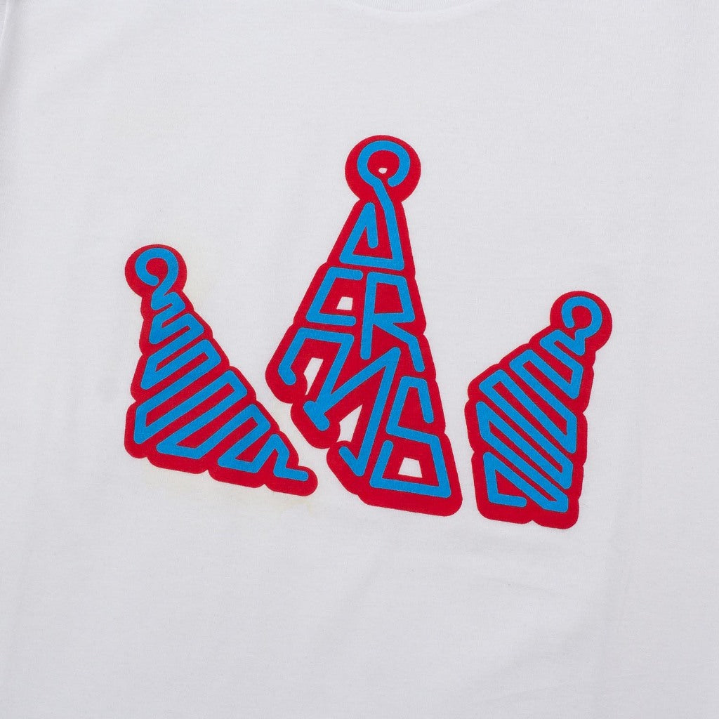 T-Shirt CROWN CURVED WHITE