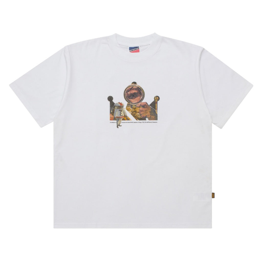 T-Shirt BOXY FIT 16s FIFTY FIVE and BEYOND LANDED WHITE