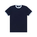 Load image into Gallery viewer, T-Shirt RINGER ZETH NAVY BLUE
