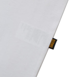 T-Shirt BOXY FIT 16s TYPEFORM and COLLECTIVE SHAPES MUSHROOM WHITE