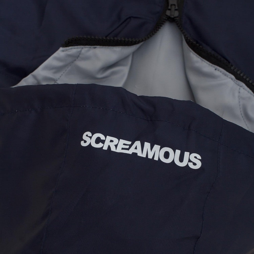 Reversible Jacket ARILE NAVY - LIGHT GREY