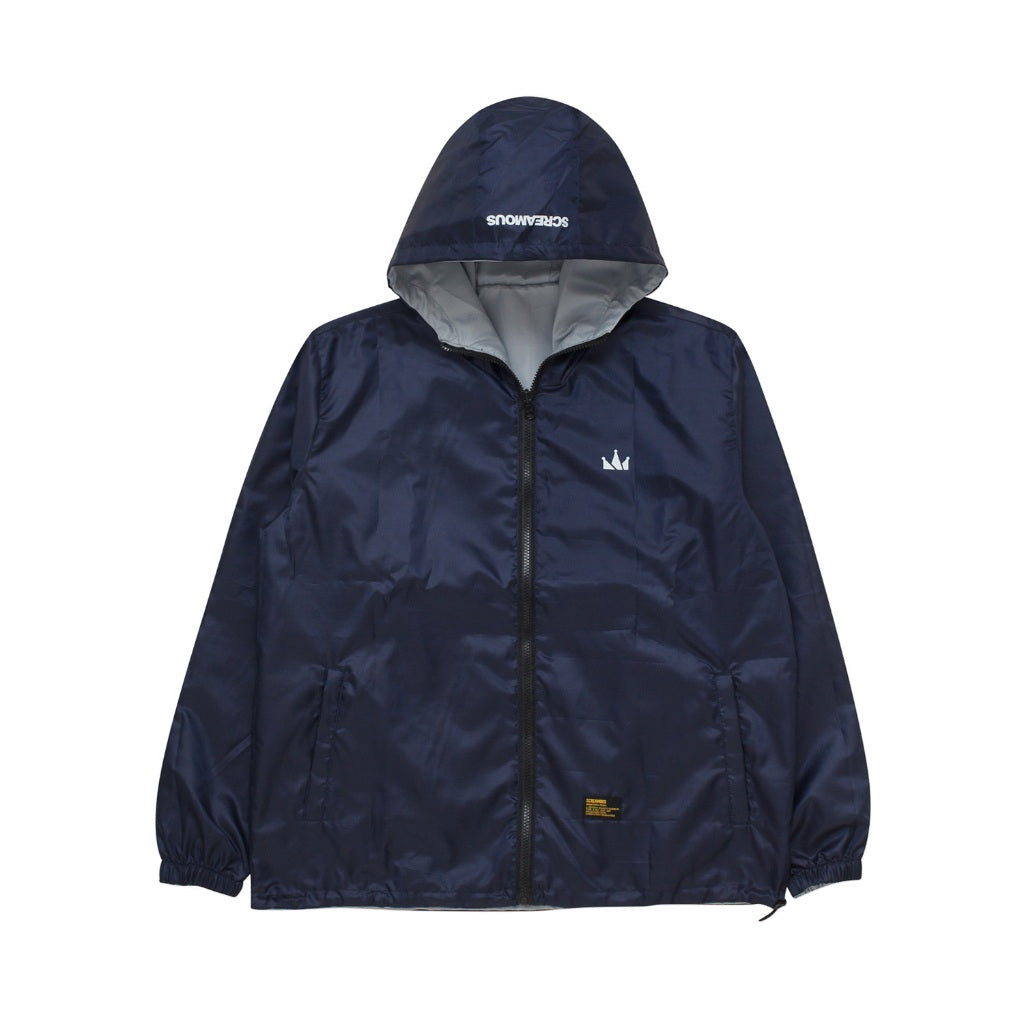 Reversible Jacket ARILE NAVY - LIGHT GREY