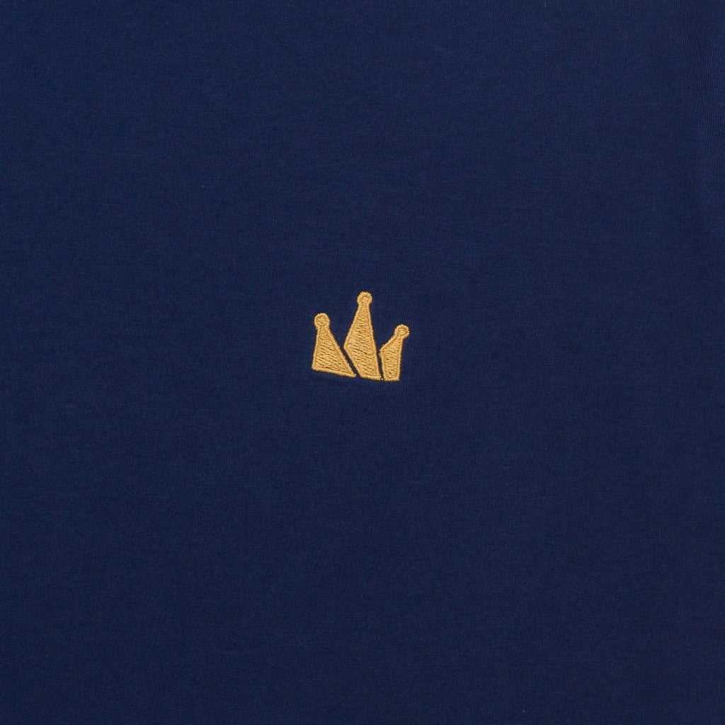 T-Shirt CROWN LOGO SS MIDNIGHT NAVY