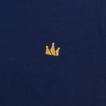 Load image into Gallery viewer, T-Shirt CROWN LOGO SS MIDNIGHT NAVY
