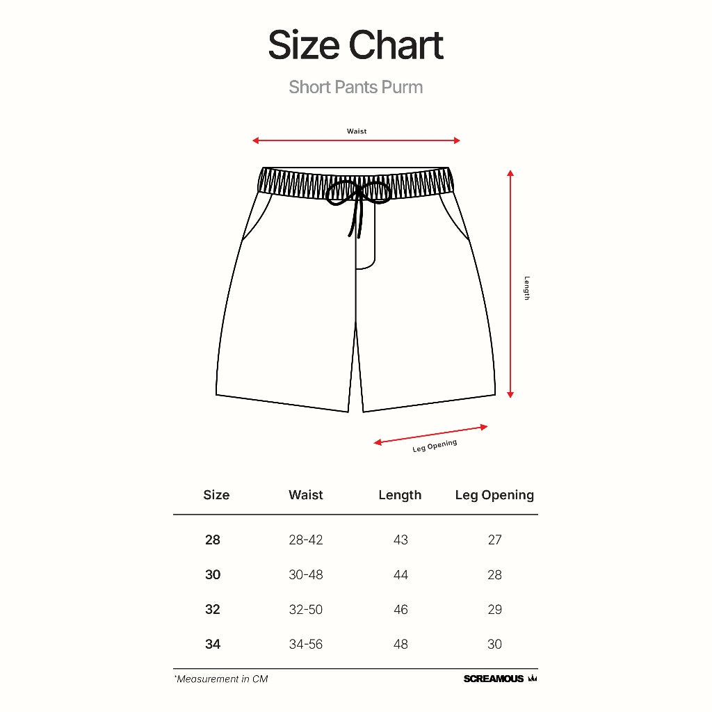 Board Short Pants PURM BLACK GREY