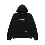 Load image into Gallery viewer, Pullover Hoodie OVERSIZED TYPEFORM and COLLECTIVE SHAPES GEOMETRY BLACK
