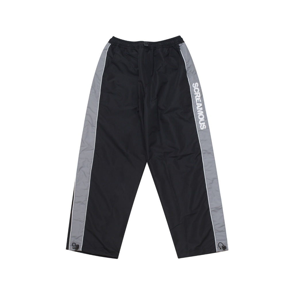 Track Pants Parachute THIMO BLACK GREY Loose Fit