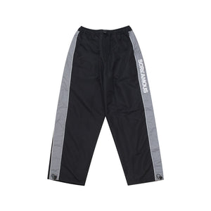 Track Pants Parachute THIMO BLACK GREY Loose Fit