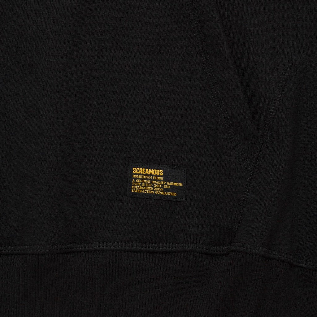 Sweater Pria Pullover Hoodie GRAFT BLACK
