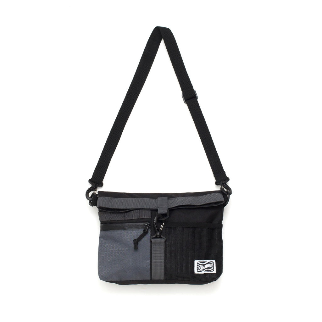Tas Mini Sling Bag RUBBE BLACK GREY