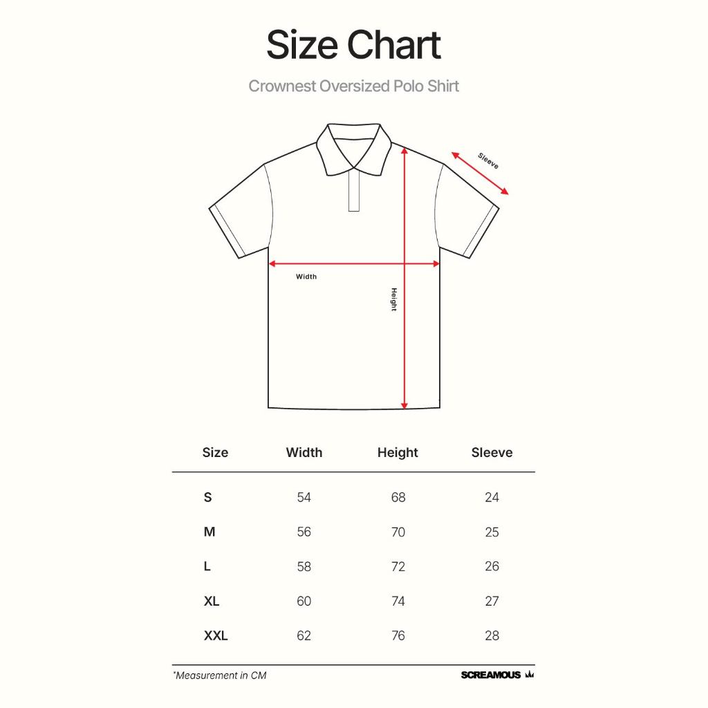 Polo Shirt Oversize CROWNEST