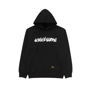 Sweater Pria Pullover Hoodie GRAFT BLACK