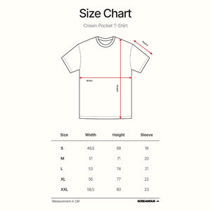 T-Shirt BASIC POCKET CROWN BLOOMING DAHLIA