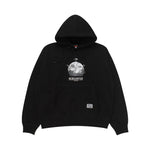 Load image into Gallery viewer, Pullover Hoodie OVERSIZED FIFTY FIVE and BEYOND AROUND THE WORLD BLACK
