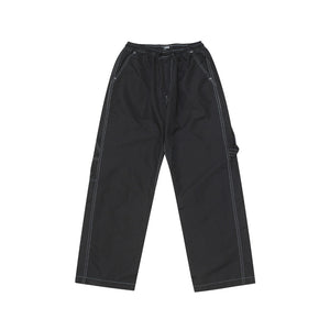Track Pants Carpenter Parachute URBEX TERRAIN BLACK Loose Fit