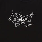 Load image into Gallery viewer, T-Shirt BOXY FIT 16s TYPEFORM and COLLECTIVE SHAPES IRRAGULAR SHAPES BLACK
