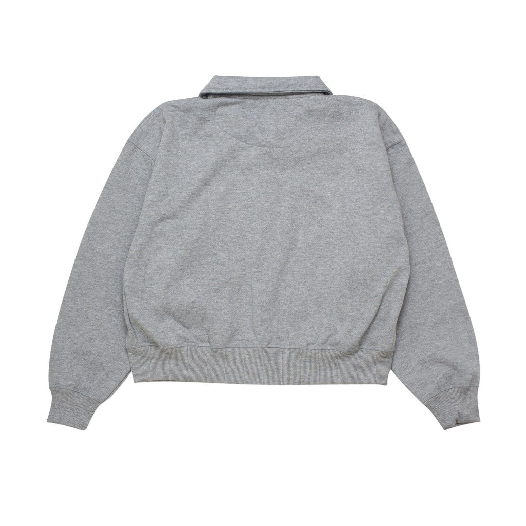 Sweater Fleece Jacket Double Zipper BOXY FIT HALLER