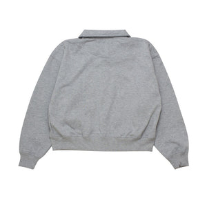 Sweater Fleece Jacket Double Zipper BOXY FIT HALLER