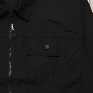 Screamous Kemeja Long Sleeve Overshirt URBEX MELDIVE BLACK