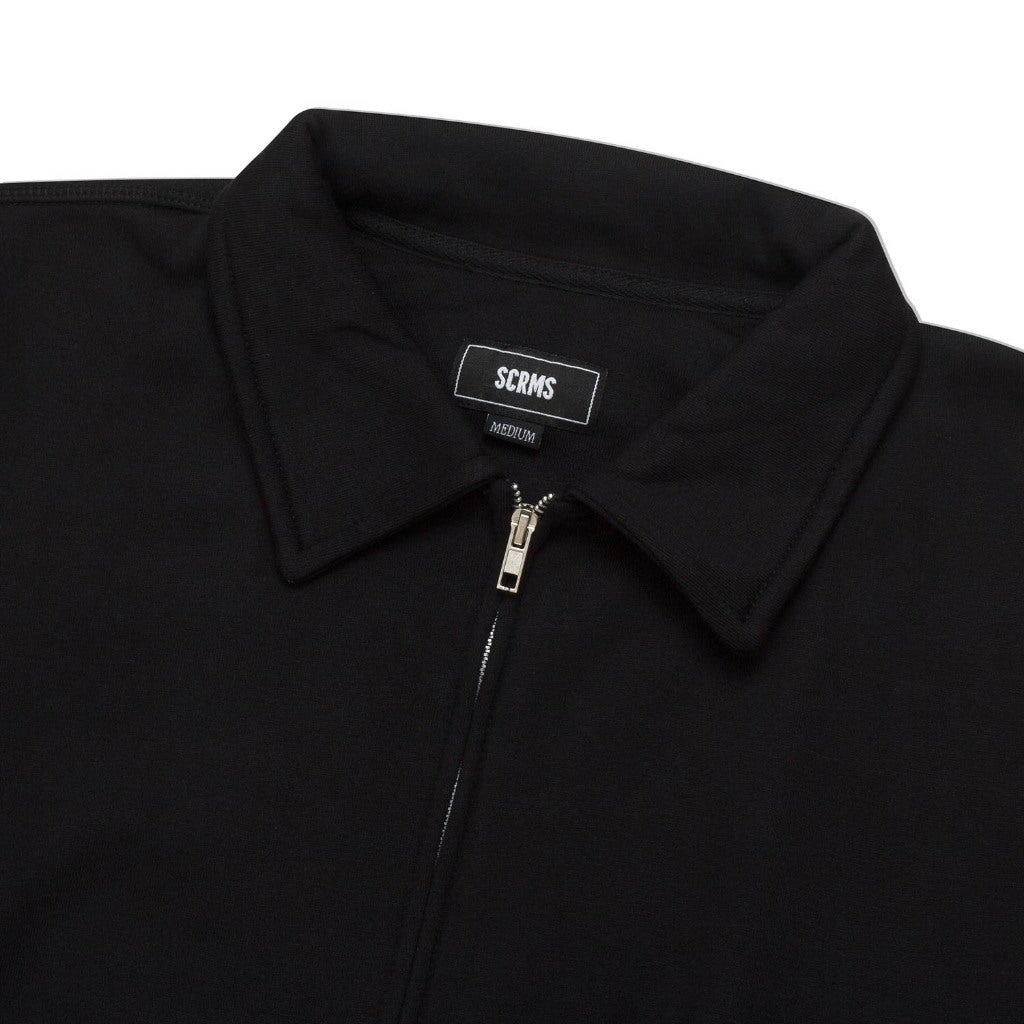 Sweater Fleece Jacket Double Zipper BOXY FIT HALLER