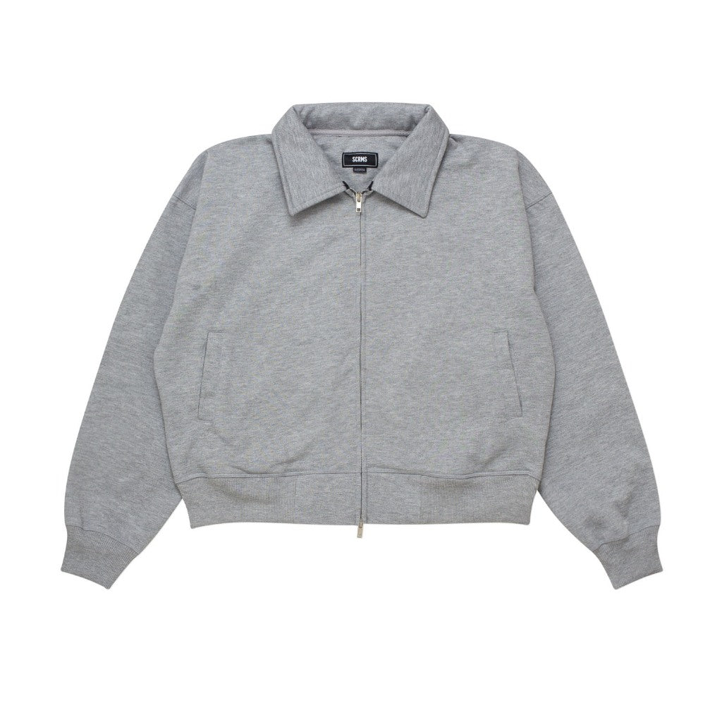 Sweater Fleece Jacket Double Zipper BOXY FIT HALLER