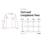 Load image into Gallery viewer, T-Shirt Longsleeves OUT LOAD BLACK
