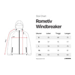 Load image into Gallery viewer, WindBreaker Jacket Reflective ROMETIV BLACK
