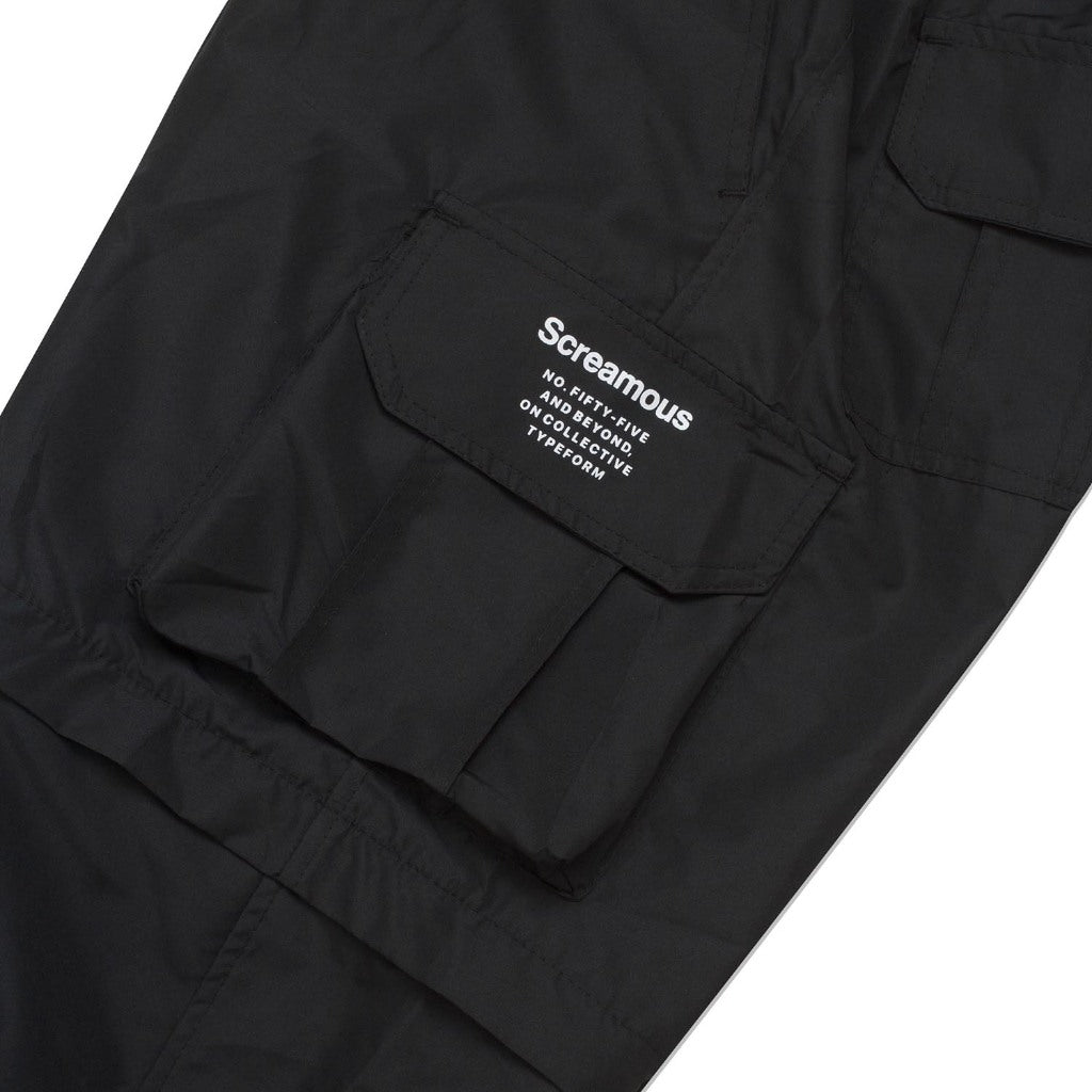 Two Ways Cargo Pants Parachute URBEX HAGIA BLACK