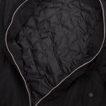 Load image into Gallery viewer, Bomber Double Zipper Jacket JOVE BLACK
