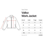 Load image into Gallery viewer, Work Jacket Double Zipper VALLOZ Boxy Fit

