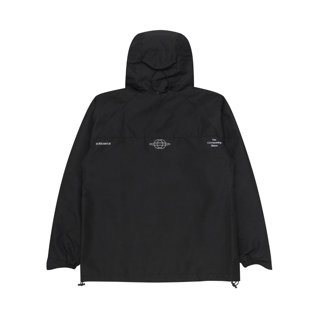 WindBreaker Jacket Gorpcore URBEX HORIZON BLACK