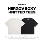 Load image into Gallery viewer, T-Shirt BOXY FIT Knitted HERGOV
