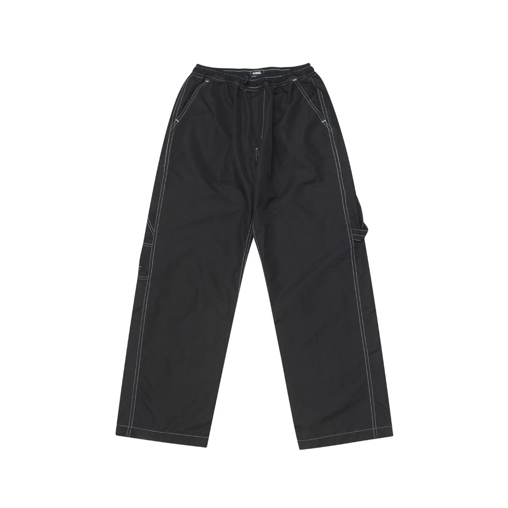 Track Pants Carpenter Parachute URBEX TERRAIN BLACK Loose Fit