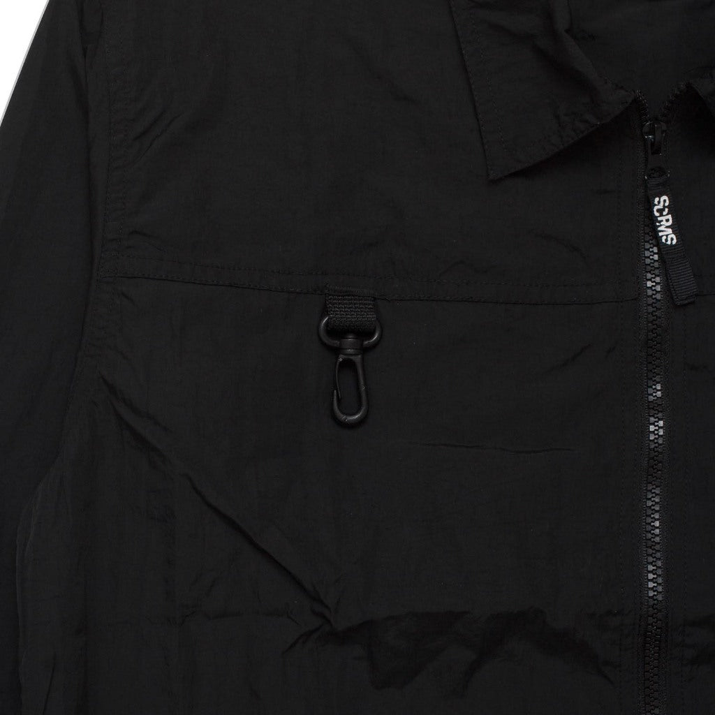 Screamous Kemeja Long Sleeve Overshirt URBEX MELDIVE BLACK