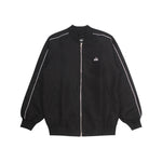 Load image into Gallery viewer, Bomber Double Zipper Jacket HELEZ BLACK
