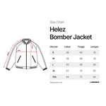 Load image into Gallery viewer, Bomber Double Zipper Jacket HELEZ BLACK
