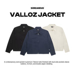 Load image into Gallery viewer, Work Jacket Double Zipper VALLOZ Boxy Fit

