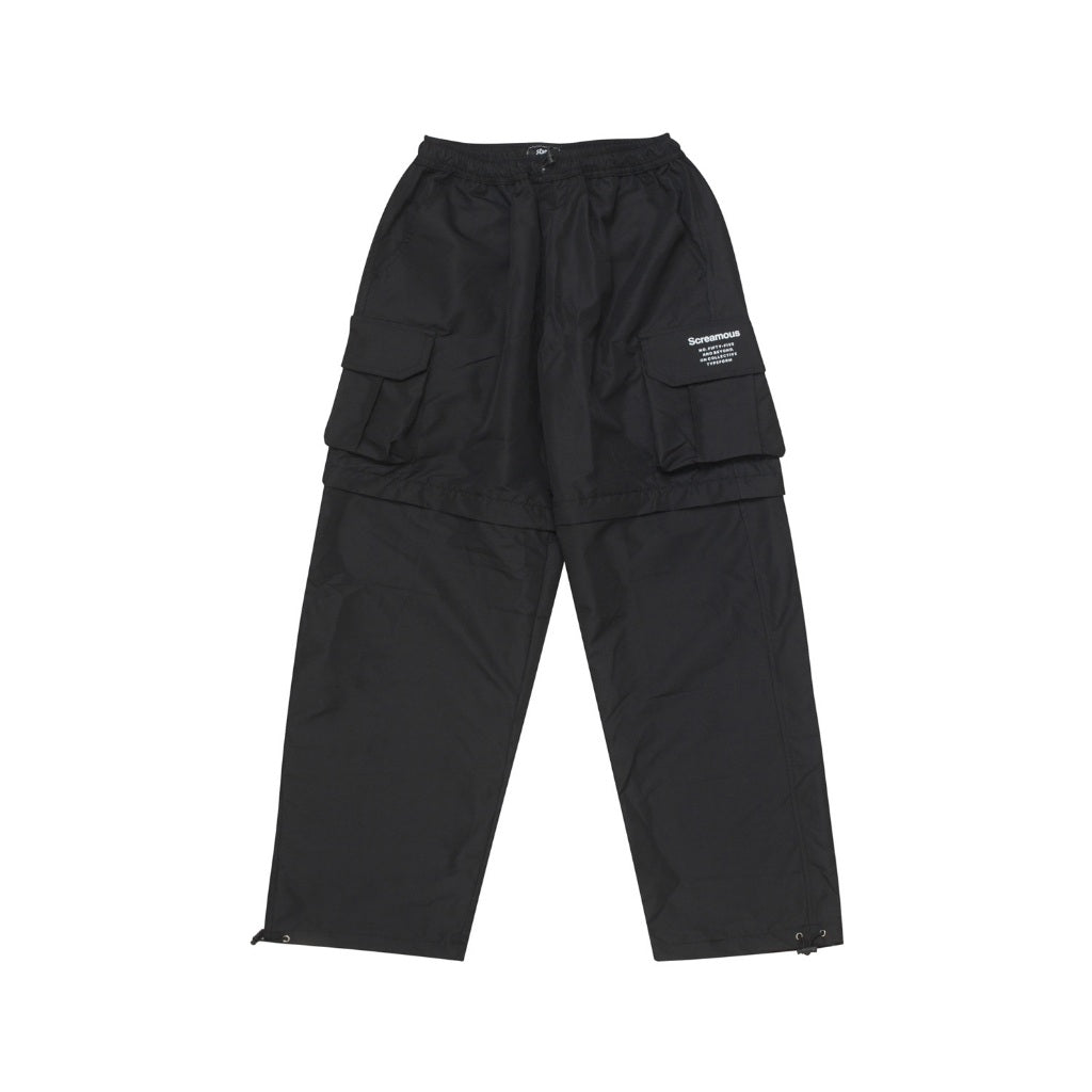 Two Ways Cargo Pants Parachute URBEX HAGIA BLACK