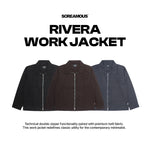 Load image into Gallery viewer, Work Jacket Double Zipper RIVERA Boxy Fit
